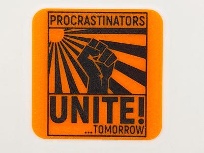 Procrastinators Unite Coasters