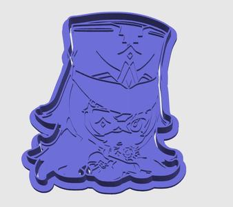 Genshin Impact Chevreuse cookie cutter