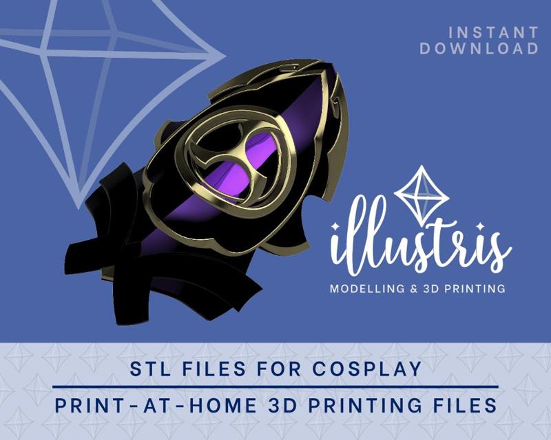 RAIDEN Shogun Pouldron STL FILES [Genshin Impact]