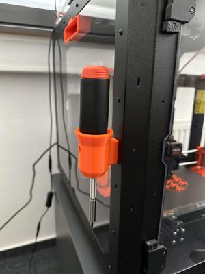 LTT Screwdriver - mountable Holder - Prusa Enclosure