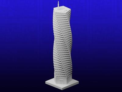 GreebleCity: Twirly Whirly Tower