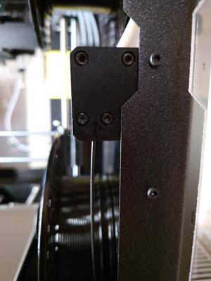 Original Prusa Enclosure Filament guide