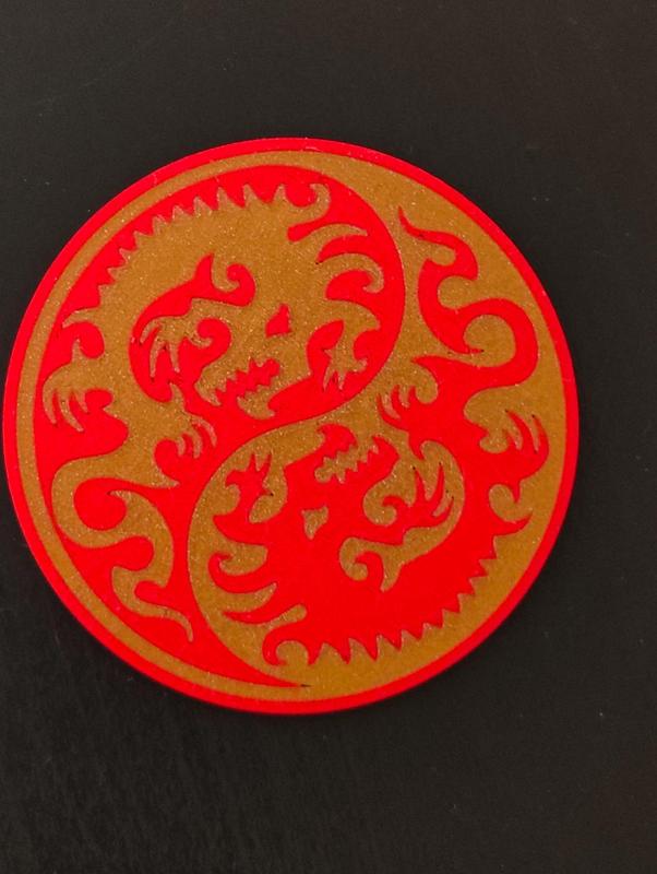 Yin Yang Dragon coaster