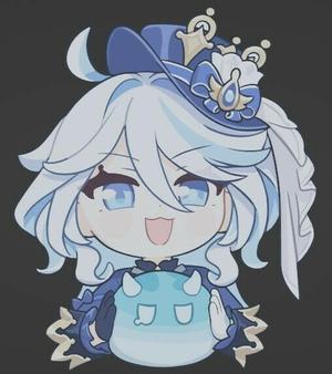 Furina - Genshin impact Keychain