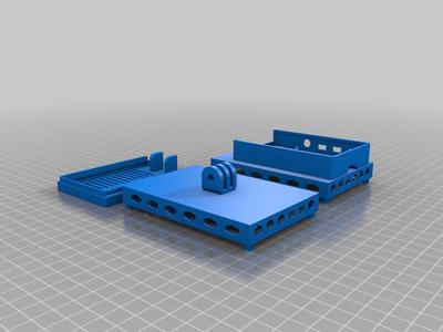 freenova hexapod gopro/Pi4 cover\mount (beta)