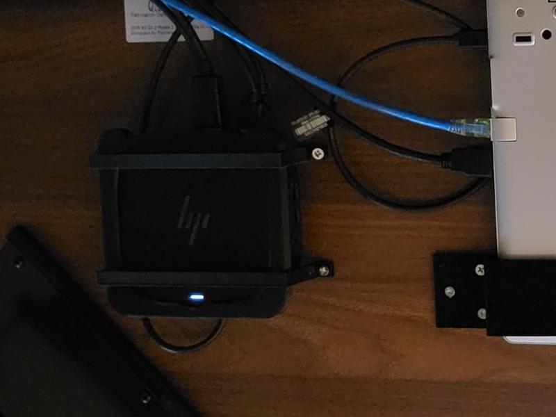 Under-Desk Mount for HP G5 Dock