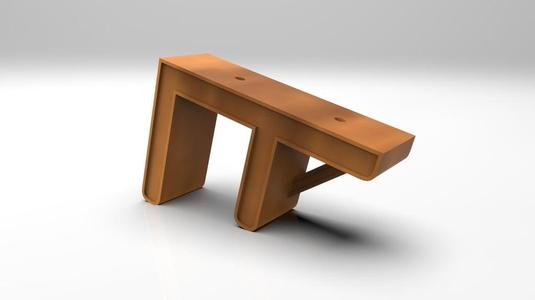 Shelf for ikea bed