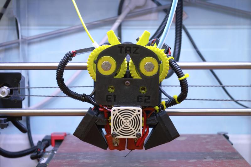 Lulzbot Taz Dual Extruder V2 Redesign