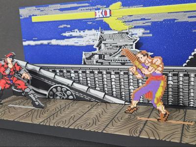 Vega SF2 ( Diorama, Keychain and Magnet)