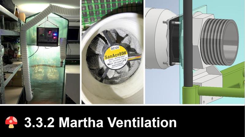 3.3.2 Ventilation System with HEPA Filter for indoor grow Tent (Martha)