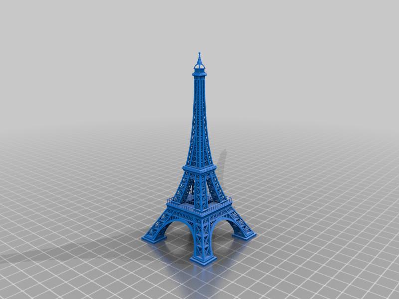 Eiffel tower...90 times more detailed