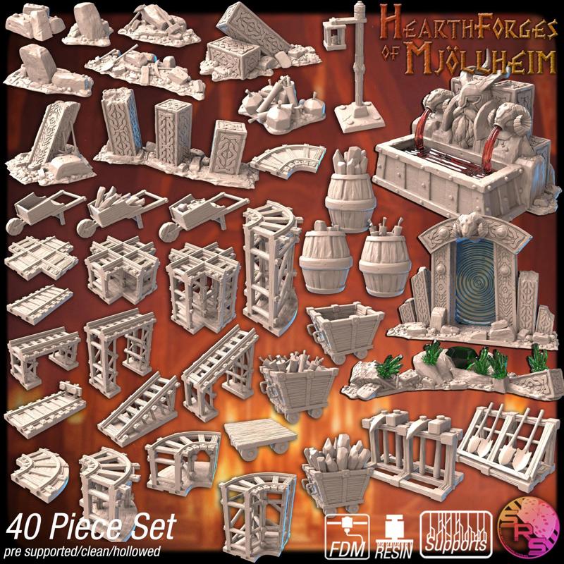 Dwarven Mine Terrain Set