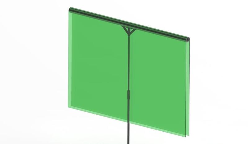 T-Backdrop stand adapter