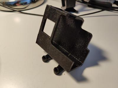 25 degree mount to Impulserc Apex for GoPro Hero 8 with PolarPro filter