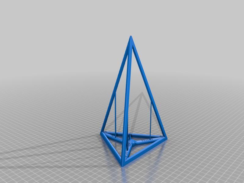 Niveau pyramide pendulaire