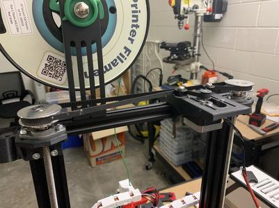 Single Motor, Dual Z-Axis, Mount & Spacer for CR-10/Ender 3