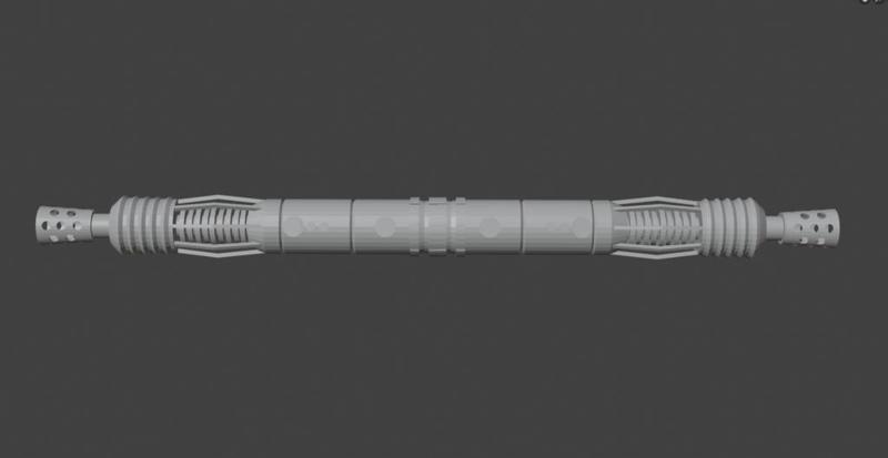 Custom Double Lightsaber