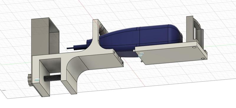 Stojak na multiszlifierkę