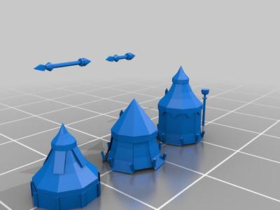 props - bretonnians - terrain