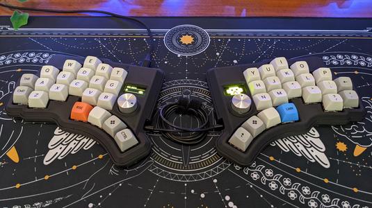 Case designs for KLOR (Polydactyl, Konrad, Yubitsume, and Saegewerk,)