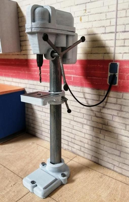 1/10 Scale Drill Press 