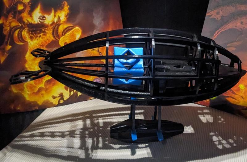 Luftschiff 3D Puzzle / airship 3D puzzle