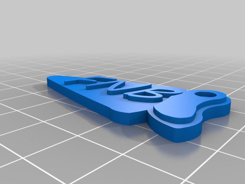 Food Not Bombs Carrot key chain