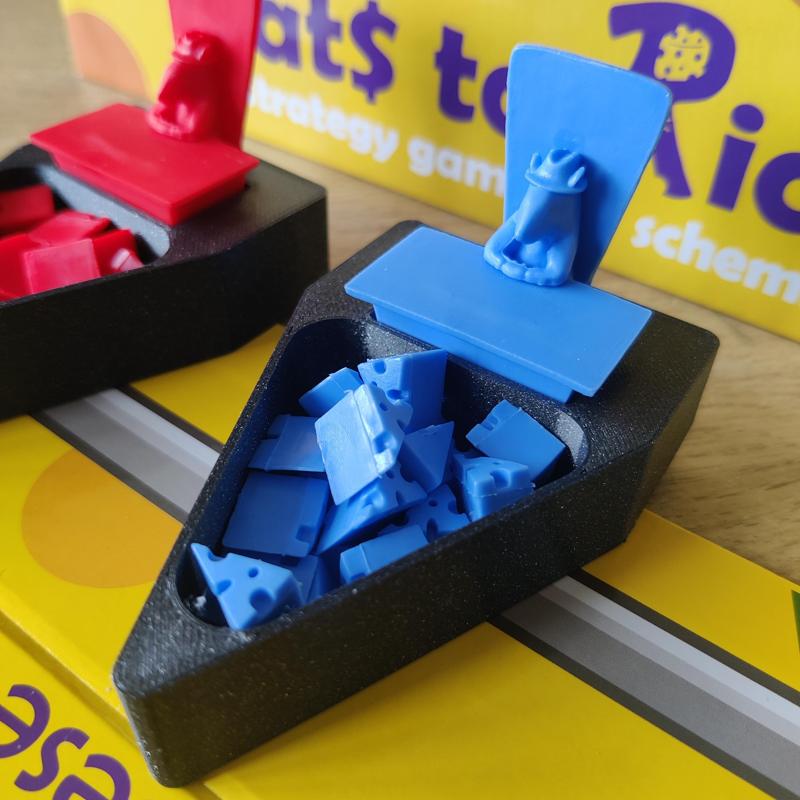 Rats to Riches Cheese Holder