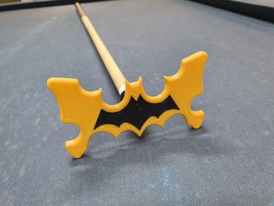 Wing Bat Pool Cue Bridge