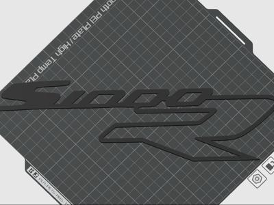 S1000R Logo as Wall Decor