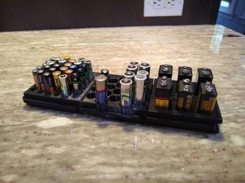 Modular Battery Organizer