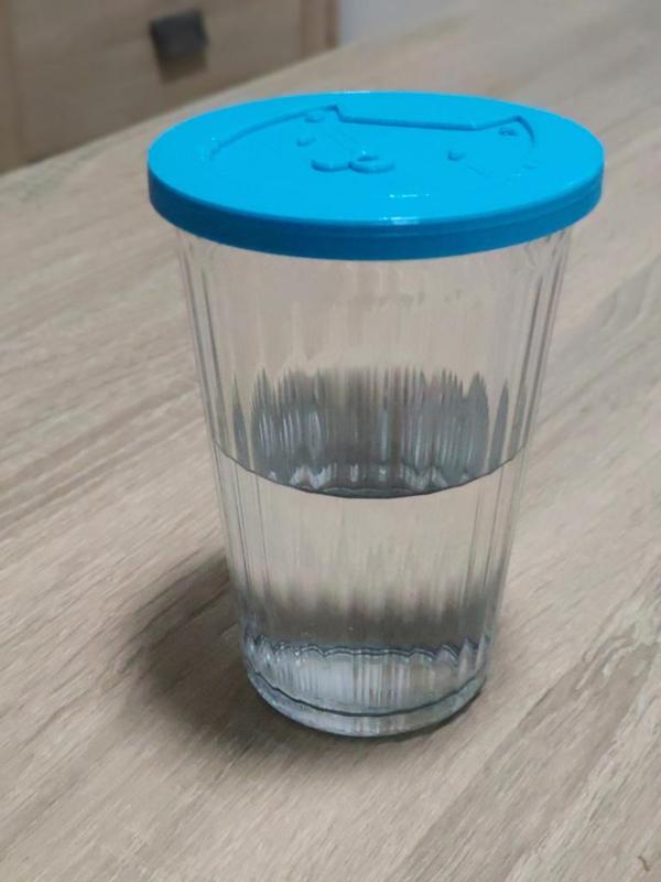 Cat-proof glass cap