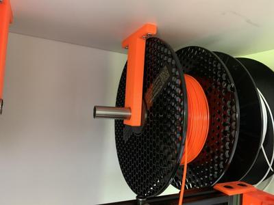 Prusament Filament Spool cylinder for Ikea metal support