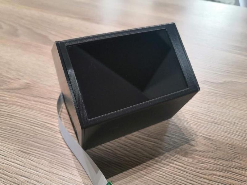 Raspberry Pi 4 Case with HyperPixel Touch Screen - 60mm fan design