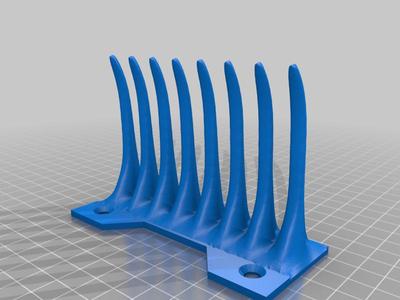 cable organizer V2.0 for wall - no supports needet