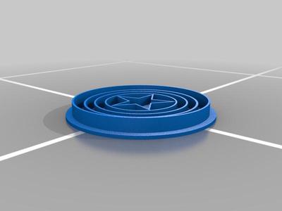Captain America Shield Cookie Cutter