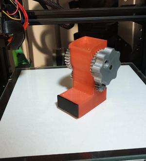 Grinder - double gear, dual drive