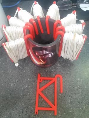 Crab line holder