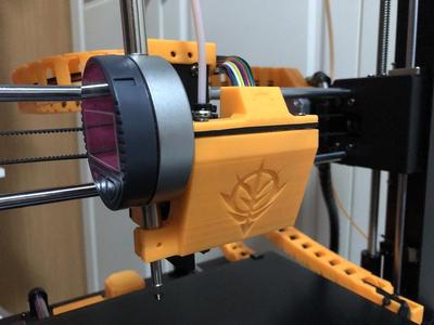 Anycubic I3 Mega-s Zeon Fanbox & dial gauge holder