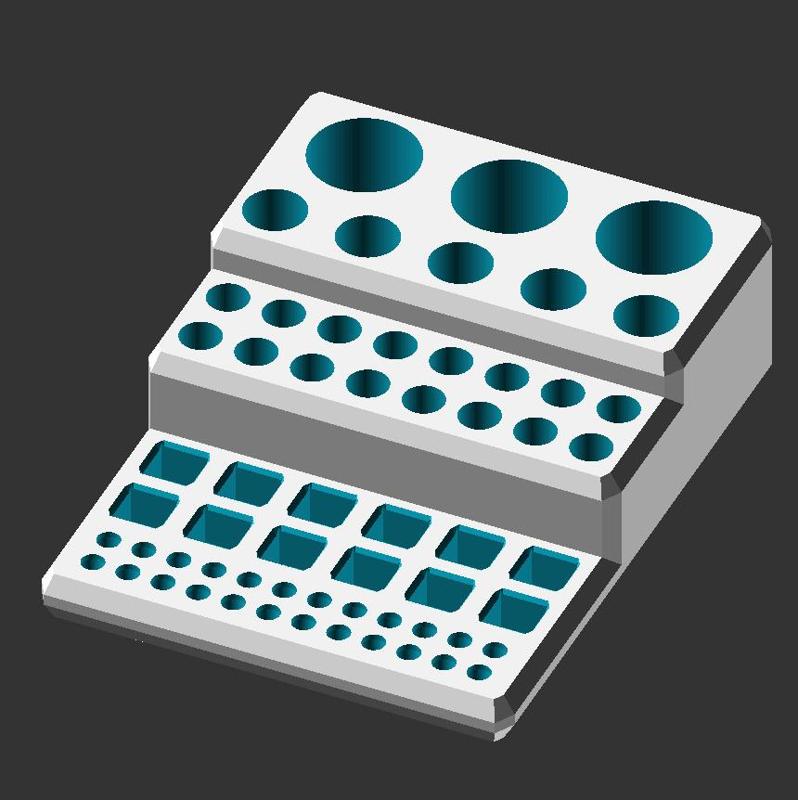 Eppi (Eppendorf) holder, stand, updated V2.1