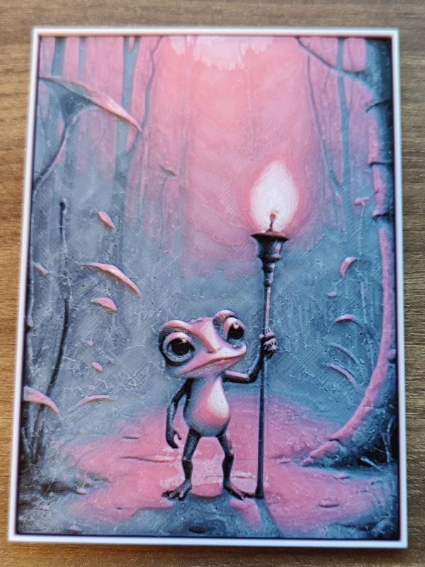 Art | The World is Big | 2024 | Hueforge