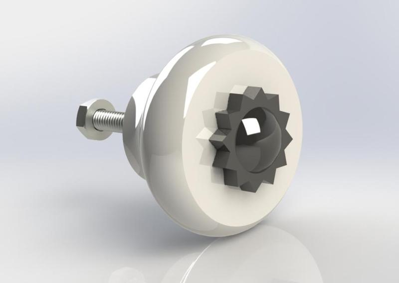 Dresser handle - Sun version