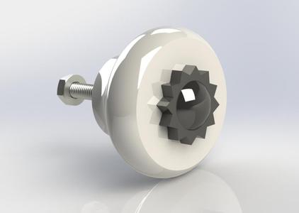 Dresser handle - Sun version