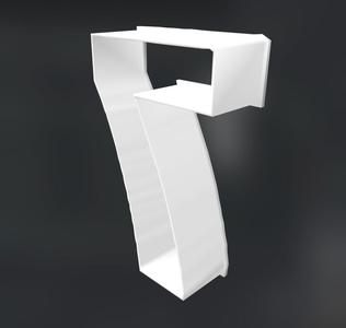 Number 7 Large Cookie Cutter