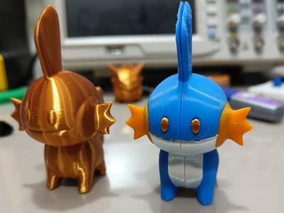 Colored Mudkip
