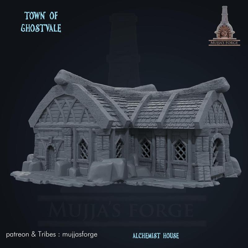 Town of ghostvale - Alchemist house