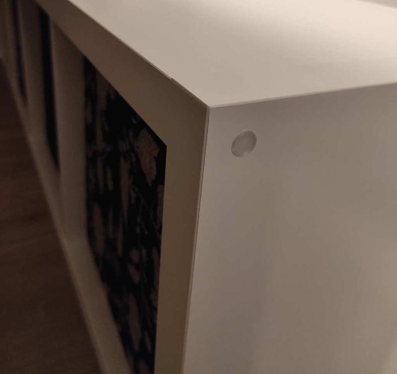 Screw cap for Ikea Kallax