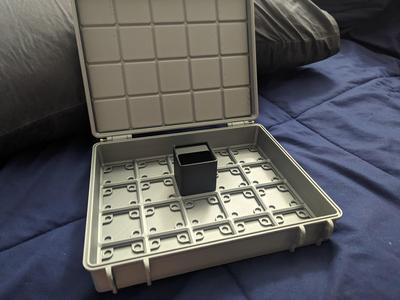 Rugged Gridfinity Box Lid Insert