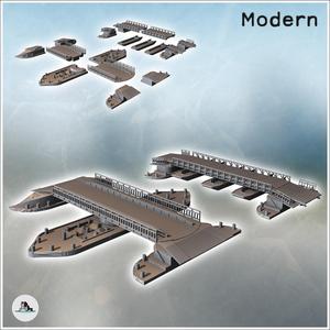 Son Bridge (Netherlands) - Modern WW2 WW1 World War Diaroma Wargaming RPG Mini Hobby
