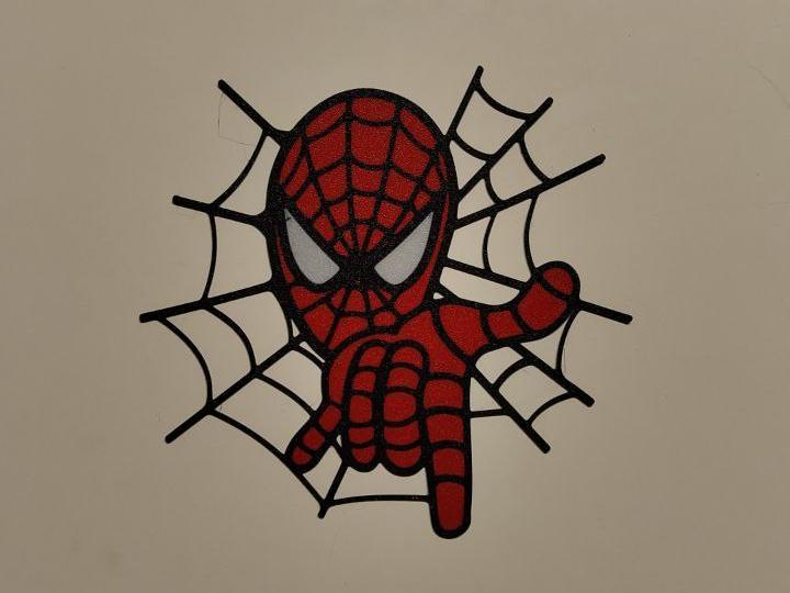 Spiderman wall art